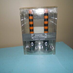 Maker's Halloween 2 taper Witch Leg Candles